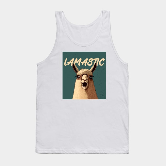 Lamastic alpaca Tank Top by Sher-ri